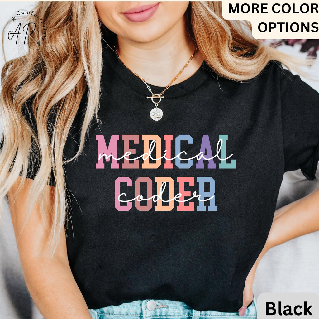 Medical Coder T-Shirt, Medical Coding Grad Gift, Shirt for Medical Specialist