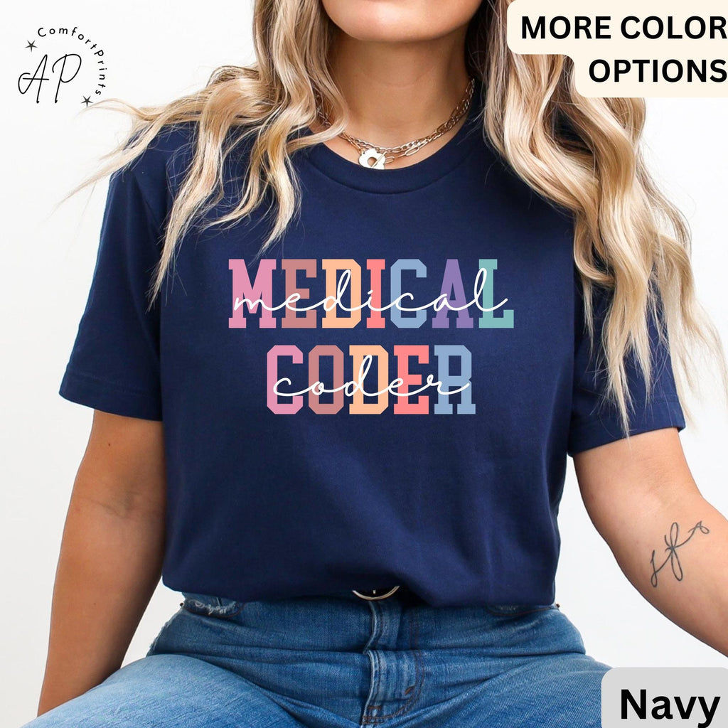 Medical Coder T-Shirt, Medical Coding Grad Gift, Shirt for Medical Specialist