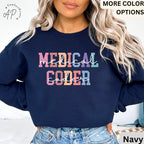 Medical Coder Sweatshirt, Sweater for Medical Specialist, Medical Coding Grad Gift