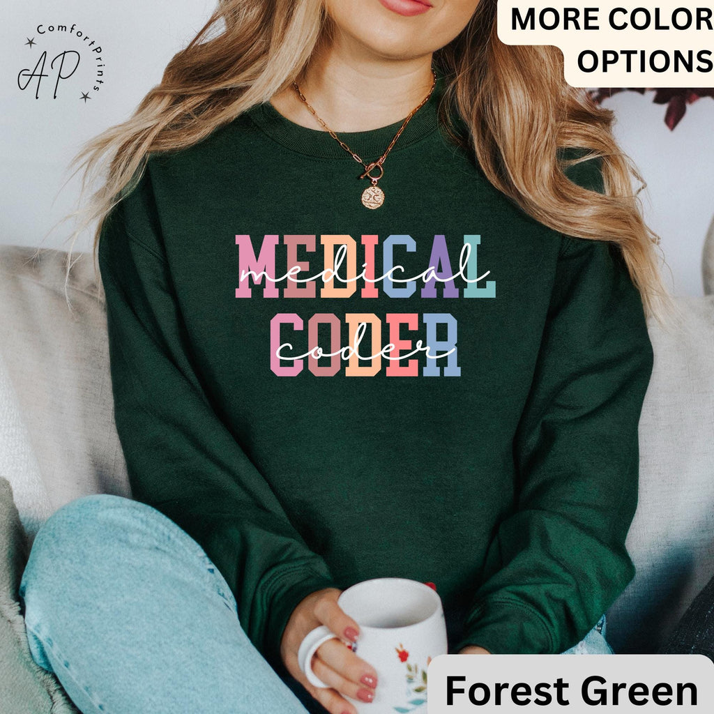 Medical Coder Sweatshirt, Sweater for Medical Specialist, Medical Coding Grad Gift