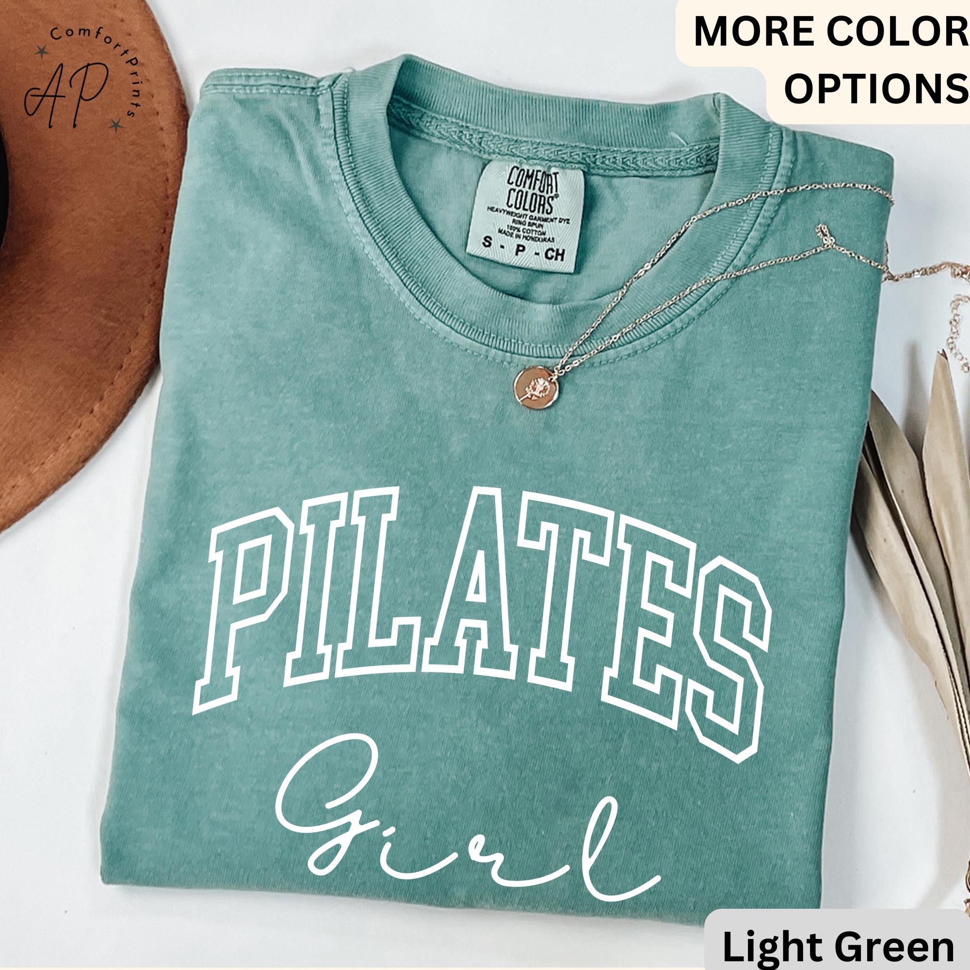Pilates Girl Comfort Colors® T-Shirt, Pilates Life Shirt, Pilates Lover Tee, Gift for Pilates Instructor