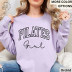 Pilates Girl Comfort Colors® Sweatshirt, Pilates Life Sweater, Pilates Lover, Gift for Pilates Instructor