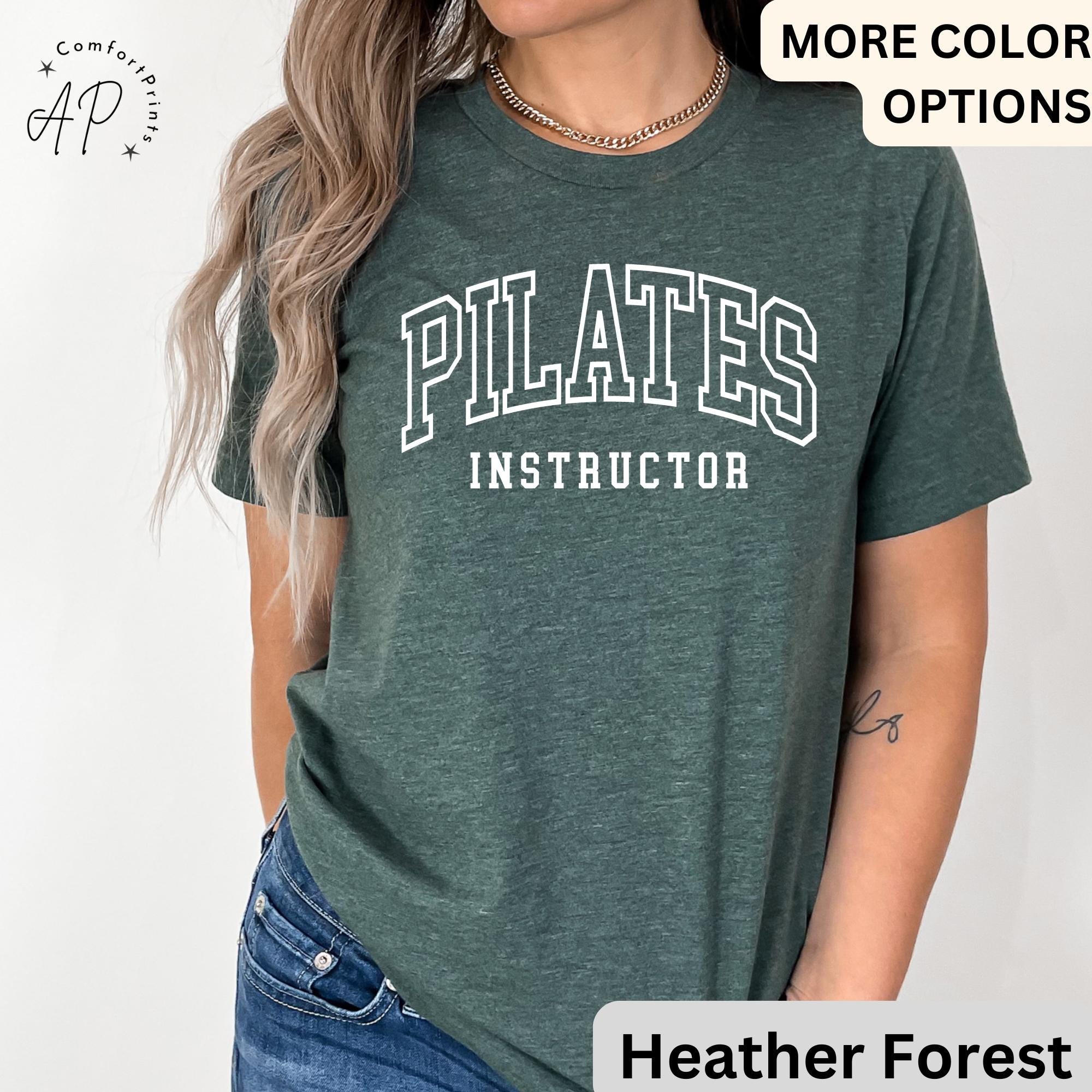 Pilates Instructor T-Shirt, Pilates Life Shirt, Pilates Lover Tee, Gift for Pilates Instructor