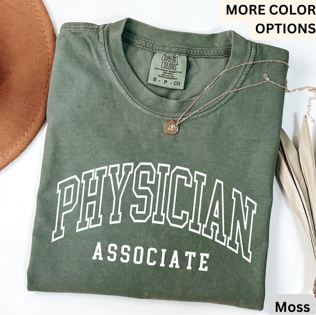 Physician Associate Comfort Colors® T-Shirt, PA Shirt, Physician Associate Tee, PA Student Grade, Future Physician Assistant