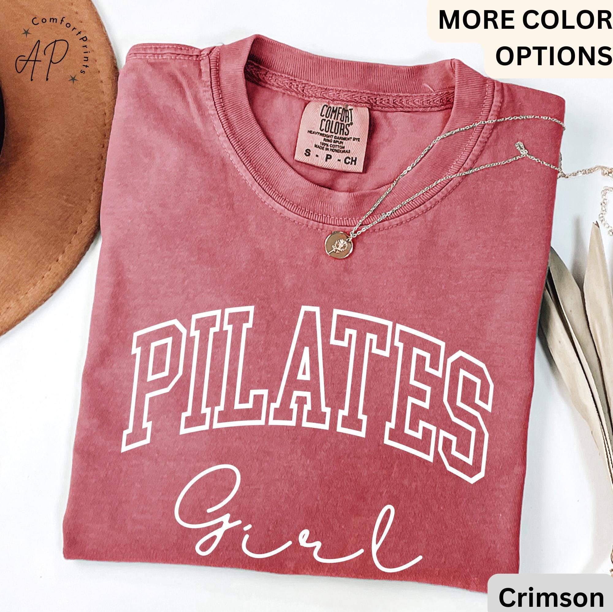 Pilates Girl Comfort Colors® T-Shirt, Pilates Life Shirt, Pilates Lover Tee, Gift for Pilates Instructor