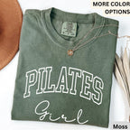 Pilates Girl Comfort Colors® T-Shirt, Pilates Life Shirt, Pilates Lover Tee, Gift for Pilates Instructor