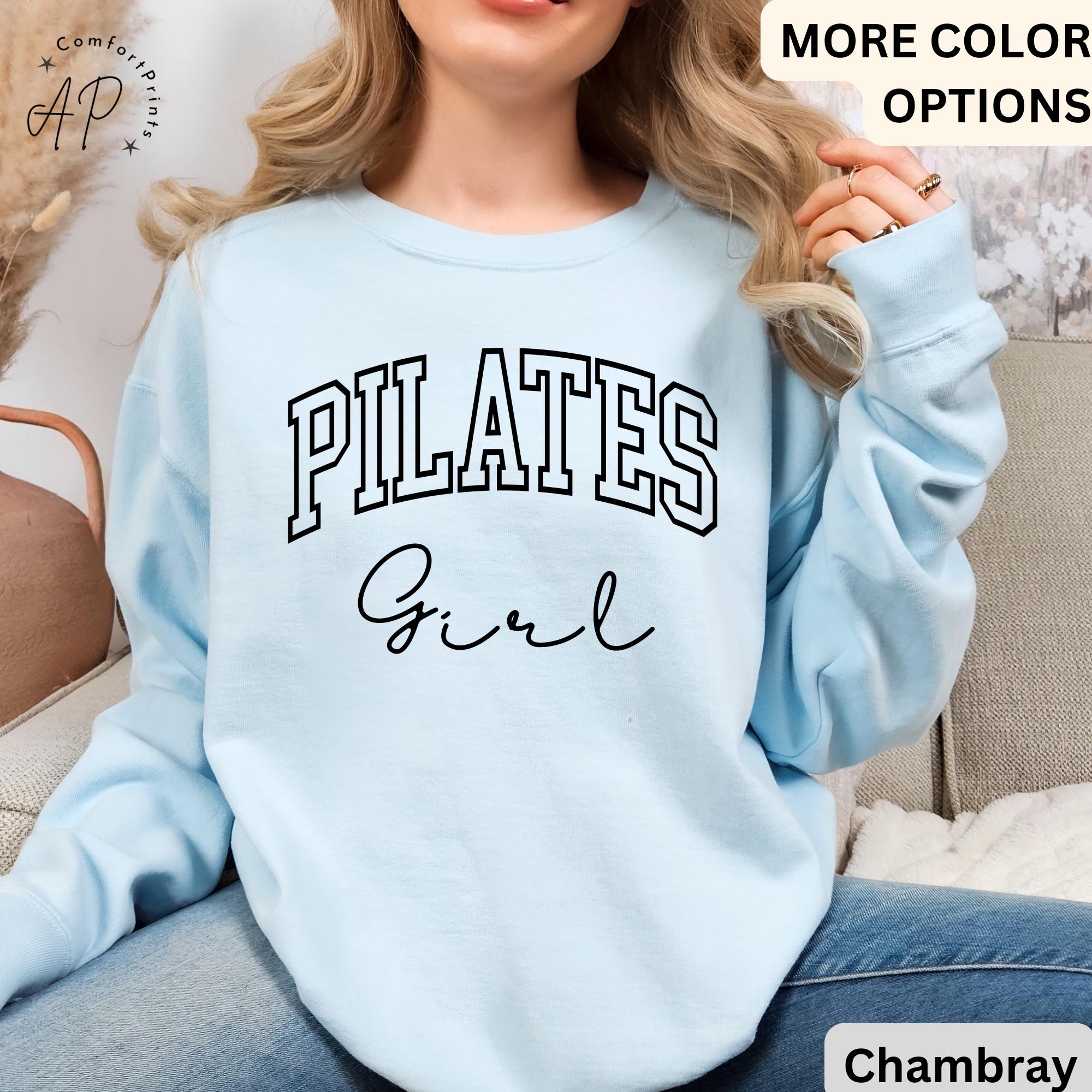 Pilates Girl Comfort Colors® Sweatshirt, Pilates Life Sweater, Pilates Lover, Gift for Pilates Instructor