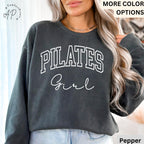 Pilates Girl Comfort Colors® Sweatshirt, Pilates Life Sweater, Pilates Lover, Gift for Pilates Instructor