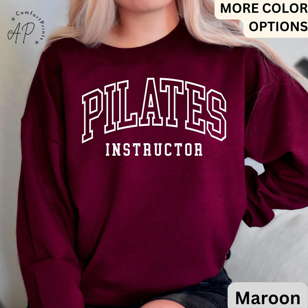 Pilates Instructor Sweatshirt, Pilates Life Sweater, Pilates Lover, Gift for Pilates Instructor