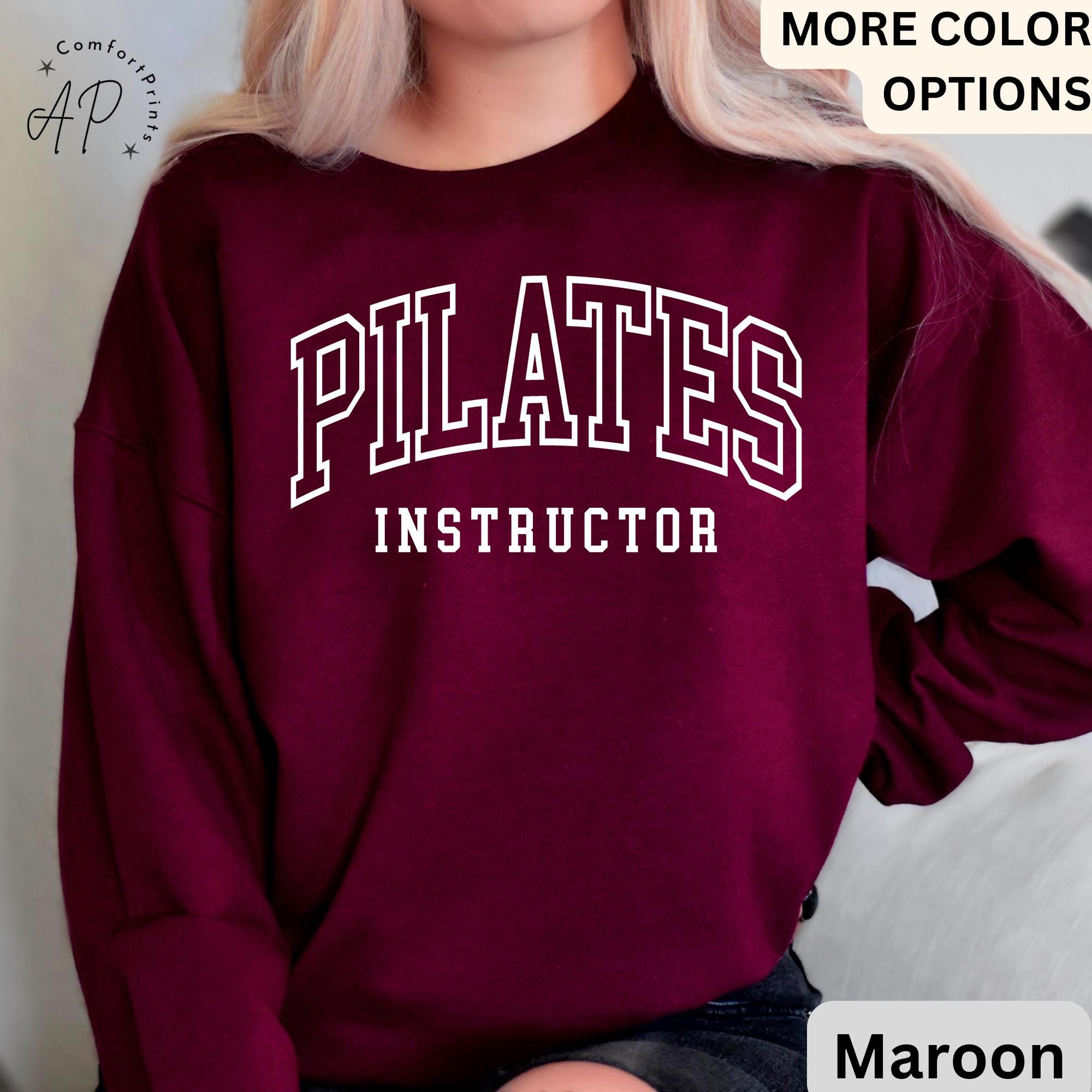 Pilates Instructor Sweatshirt, Pilates Life Sweater, Pilates Lover, Gift for Pilates Instructor