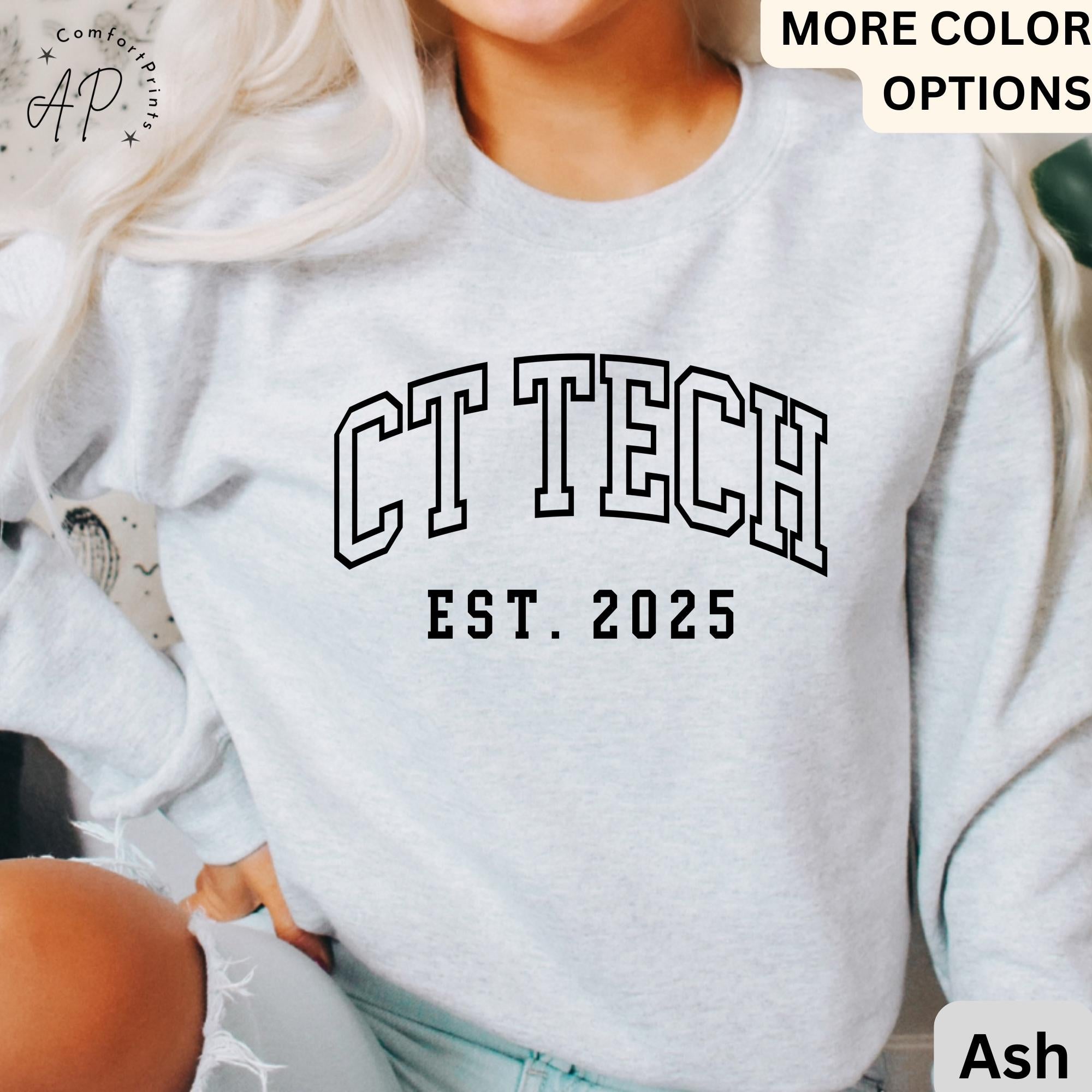 CT Tech Sweatshirt: Computed Tomography Technologist Hoodie