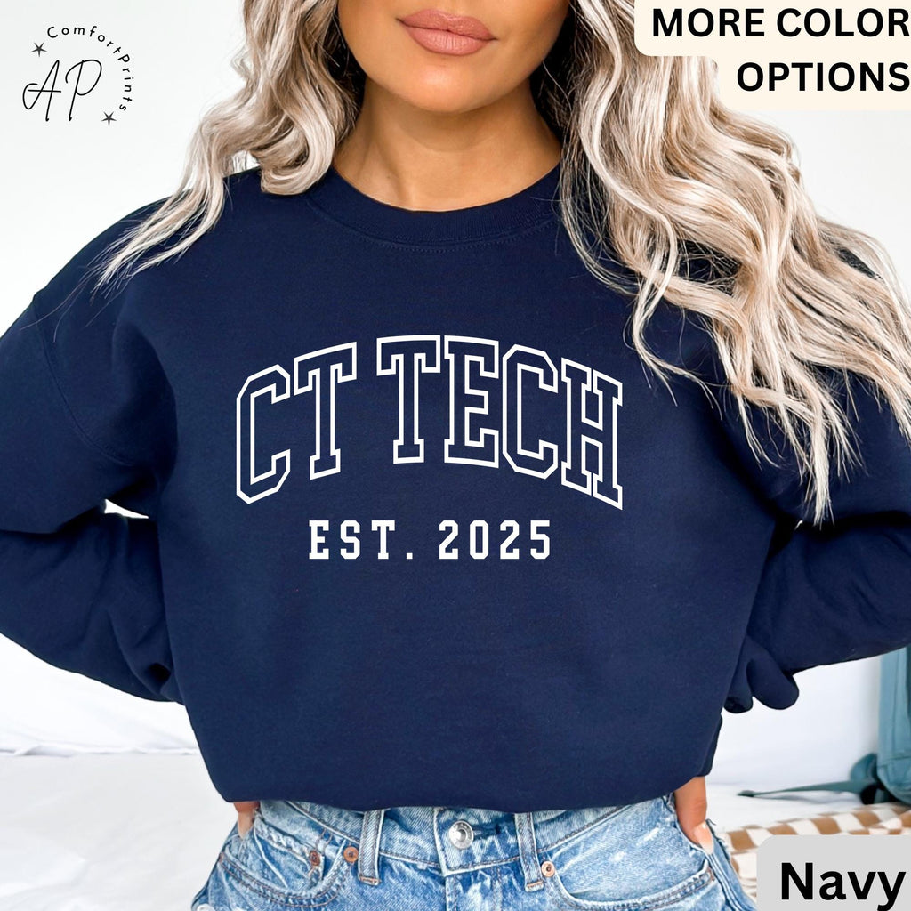 CT Tech Sweatshirt: Computed Tomography Technologist Hoodie