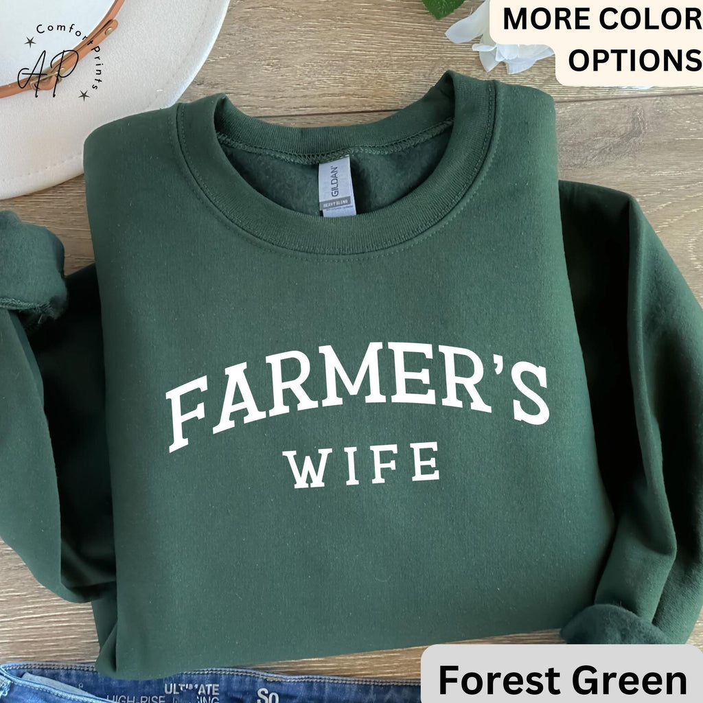 Farmers Wife Sweatshirt, Farm Wife Sweater, Farming Wife, Farm Life, Farmer's Wife