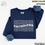 Photographer Retro Comfort Colors® Sweatshirt, Photography Lover Sweater, Gift For Photographer, Camera Professional