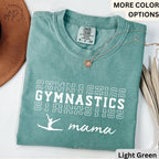 Gymnastics Mama Comfort Colors® Shirt, Gymnastics Mom T-Shirt, Gymnast Mom Tee, Gift For Gymnast