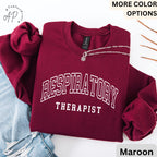 Respiratory Therapist Sweater, Respiratory Therapy Sweatshirt, Gift for Lung Therapist, Pulmonology Hoodie