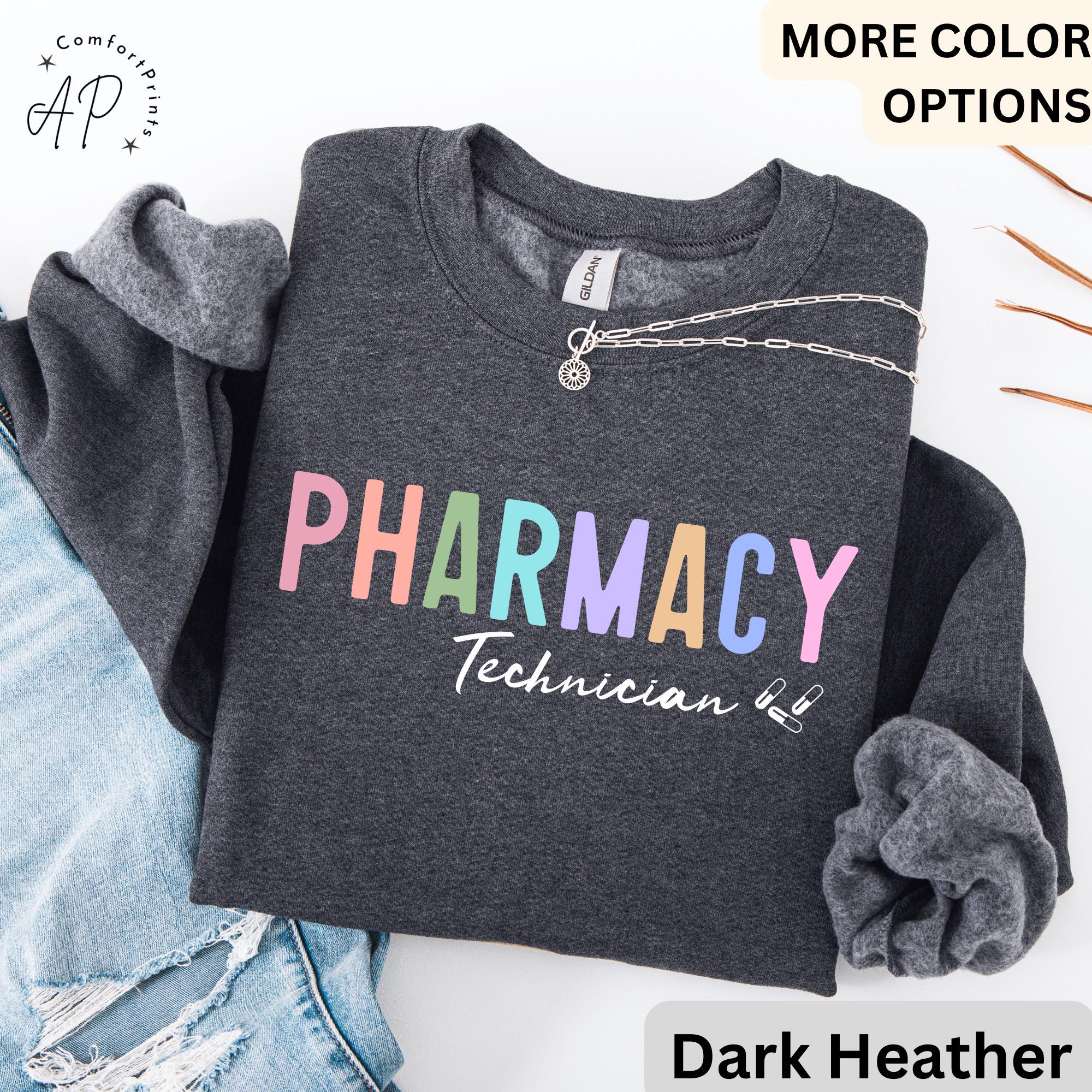 Pharmacy Technician Sweater, Pharmacy Gift Sweatshirt, RX Pharmacy Tech Shirt, Pharmacy Squad T-Shirt, Pharmacy Student Tee