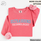 Ultrasound Tech Comfort Colors® Sweater, Ultrasound Technologist Sweater, Gift for Sonography Grad Student, Radiology Department