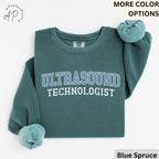 Ultrasound Tech Comfort Colors® Sweater, Ultrasound Technologist Sweater, Gift for Sonography Grad Student, Radiology Department