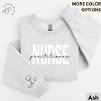 Nurse Practitioner Sweatshirt, Personalized NP Sweater, Nursing School Hoodie, Emergency ICU Nurse Shirt, Nursing School Grad T-Shirt