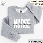 Nurse Practitioner Sweatshirt, Personalized NP Sweater, Nursing School Hoodie, Emergency ICU Nurse Shirt, Nursing School Grad T-Shirt