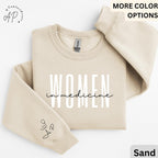 Women In Medicine Sweatshirt, Personalized Doctor Physician Sweater, Medical School Student Shirt, Gift for Medical Doctor, MD Grad T-Shirt