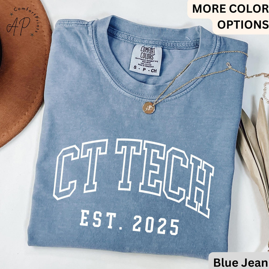 CT Technologist Comfort Colors® T-Shirt, CT Scan Technologist Shirt, Computed Tomography Tee, CAT Scan Tech