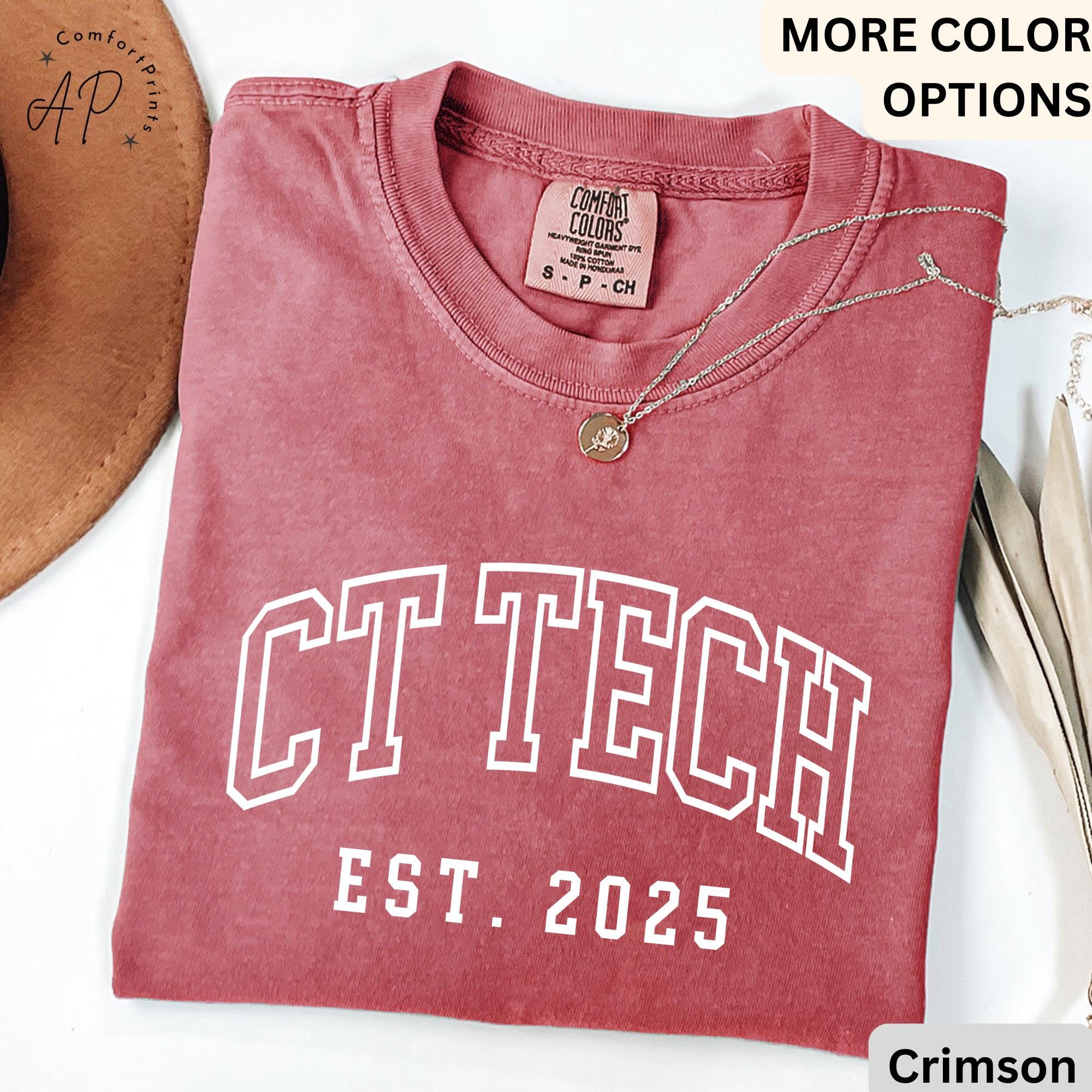 CT Technologist Comfort Colors® T-Shirt, CT Scan Technologist Shirt, Computed Tomography Tee, CAT Scan Tech
