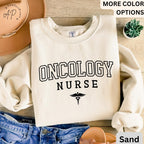 Oncology Nurse Sweatshirt, Cancer Nurse Sweater, Radiation Oncologist Team, RN Nurse Gift, Cancer Awareness