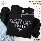 Oncology Nurse Sweatshirt, Cancer Nurse Sweater, Radiation Oncologist Team, RN Nurse Gift, Cancer Awareness