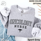 Oncology Nurse Sweatshirt, Cancer Nurse Sweater, Radiation Oncologist Team, RN Nurse Gift, Cancer Awareness