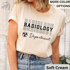 Radiology Shirt, Radiology Department T-Shirt, RAD Tech Tee, Gift for Xray Tech, MRI, CT, Mammography