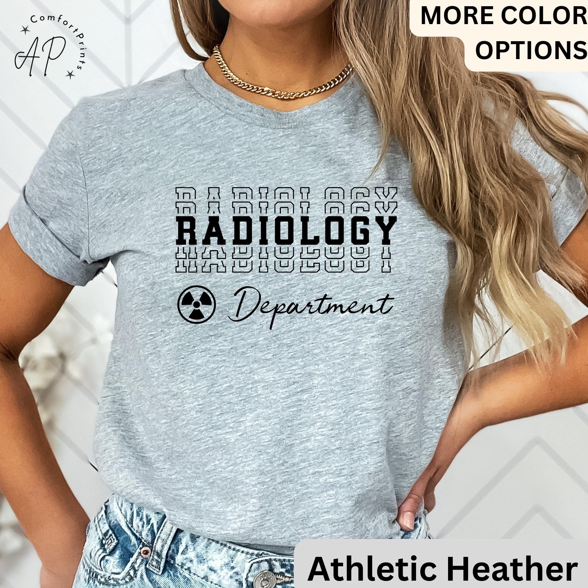 Radiology Shirt, Radiology Department T-Shirt, RAD Tech Tee, Gift for Xray Tech, MRI, CT, Mammography