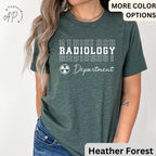 Radiology Shirt, Radiology Department T-Shirt, RAD Tech Tee, Gift for Xray Tech, MRI, CT, Mammography