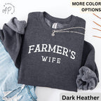 Farmers Wife Sweatshirt, Farm Wife Sweater, Farming Wife, Farm Life, Farmer's Wife