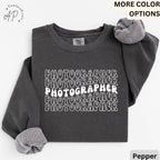 Photographer Retro Comfort Colors® Sweatshirt, Photography Lover Sweater, Gift For Photographer, Camera Professional