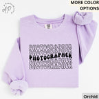 Photographer Retro Comfort Colors® Sweatshirt, Photography Lover Sweater, Gift For Photographer, Camera Professional