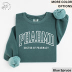 PharmD Doctor of Pharmacy Comfort Colors® Sweatshirt, Pharmacist Sweater, Pharmacy Student, RX Certified Pharmacist