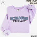 Ultrasound Tech Comfort Colors® Sweater, Ultrasound Technologist Sweater, Gift for Sonography Grad Student, Radiology Department
