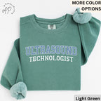 Ultrasound Tech Comfort Colors® Sweater, Ultrasound Technologist Sweater, Gift for Sonography Grad Student, Radiology Department