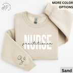 Nurse Practitioner Sweatshirt, Personalized NP Sweater, Nursing School Hoodie, Emergency ICU Nurse Shirt, Nursing School Grad T-Shirt