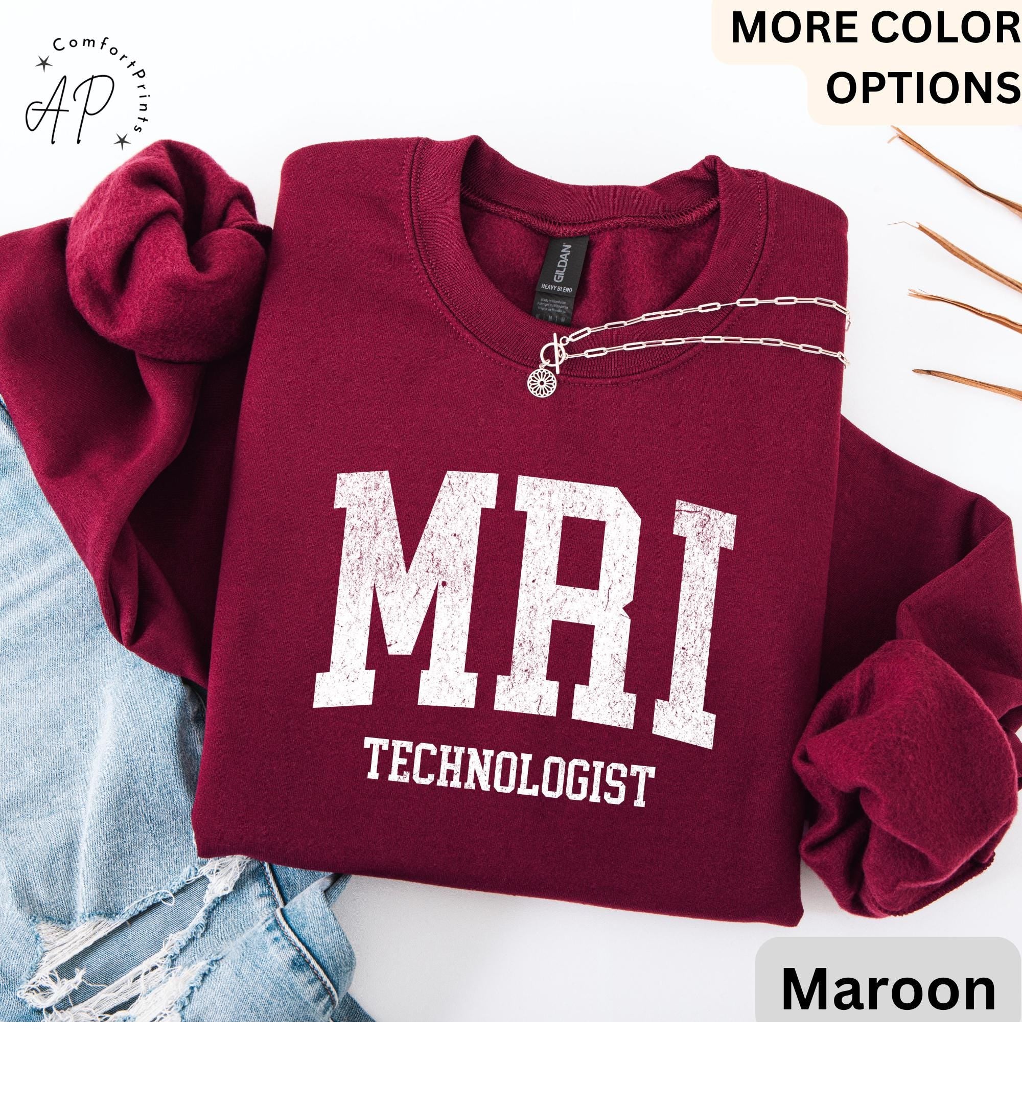 MRI Technologist Sweatshirt, MRI Tech Sweater, Gift for Magnetic Resonance Imaging, Rad Tech Hoodie