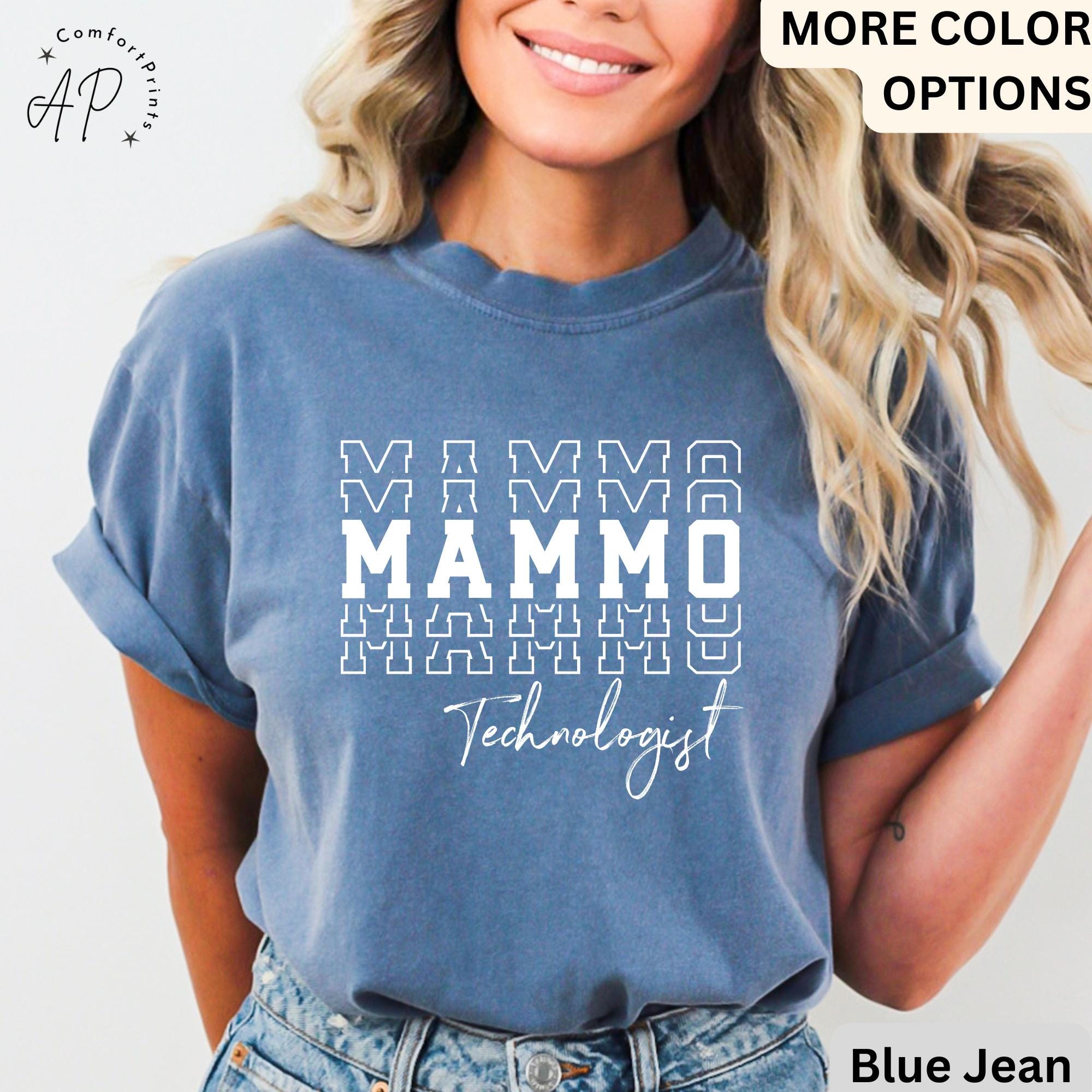 Mammo Technologist Comfort Colors T-Shirt: Mammography Tech Gift
