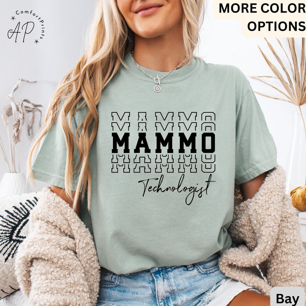Mammo Technologist Comfort Colors T-Shirt: Mammography Tech Gift