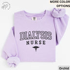 Dialysis Nurse Comfort Colors® Sweatshirt, Nephrology Nurse Sweater, Registered Nurse Graduation, Custom RN Student