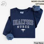 Dialysis Nurse Comfort Colors® Sweatshirt, Nephrology Nurse Sweater, Registered Nurse Graduation, Custom RN Student