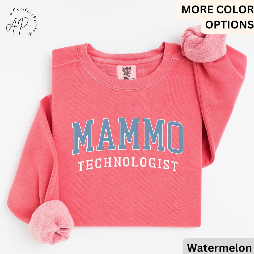 Mammo Technologist Comfort Colors® Sweater, Mammo Tech Sweatshirt, Gift for Mammography Technologist