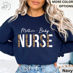 Mother-Baby Nurse Sweatshirt, Labor and Delivery Nurse Sweatshirt, Postpartum RN Shirt, Baby Nurse T-Shirt, Nurse Appreciation Hoodie