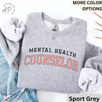 Mental Health Counselor Sweatshirt, Mental Health Sweater, Mental Illness Matters Hoodie, Gift for Mental Health