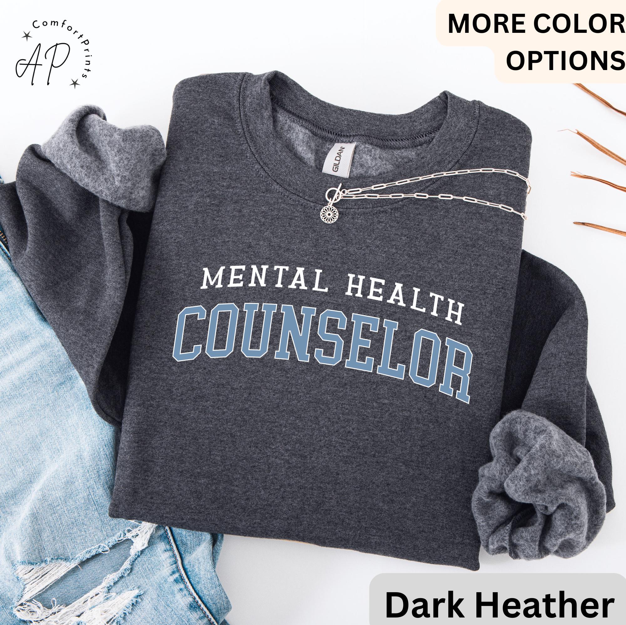 Mental Health Counselor Sweatshirt, Mental Health Sweater, Mental Illness Matters Hoodie, Gift for Mental Health